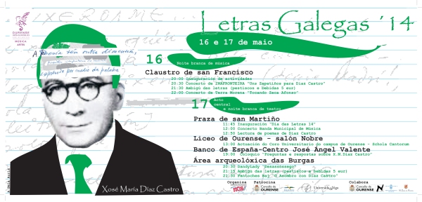 Día das Letras 14 #DíazCastro